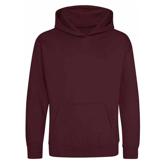Maroon Hoody with Fender Primary School Logo Embroidered on
