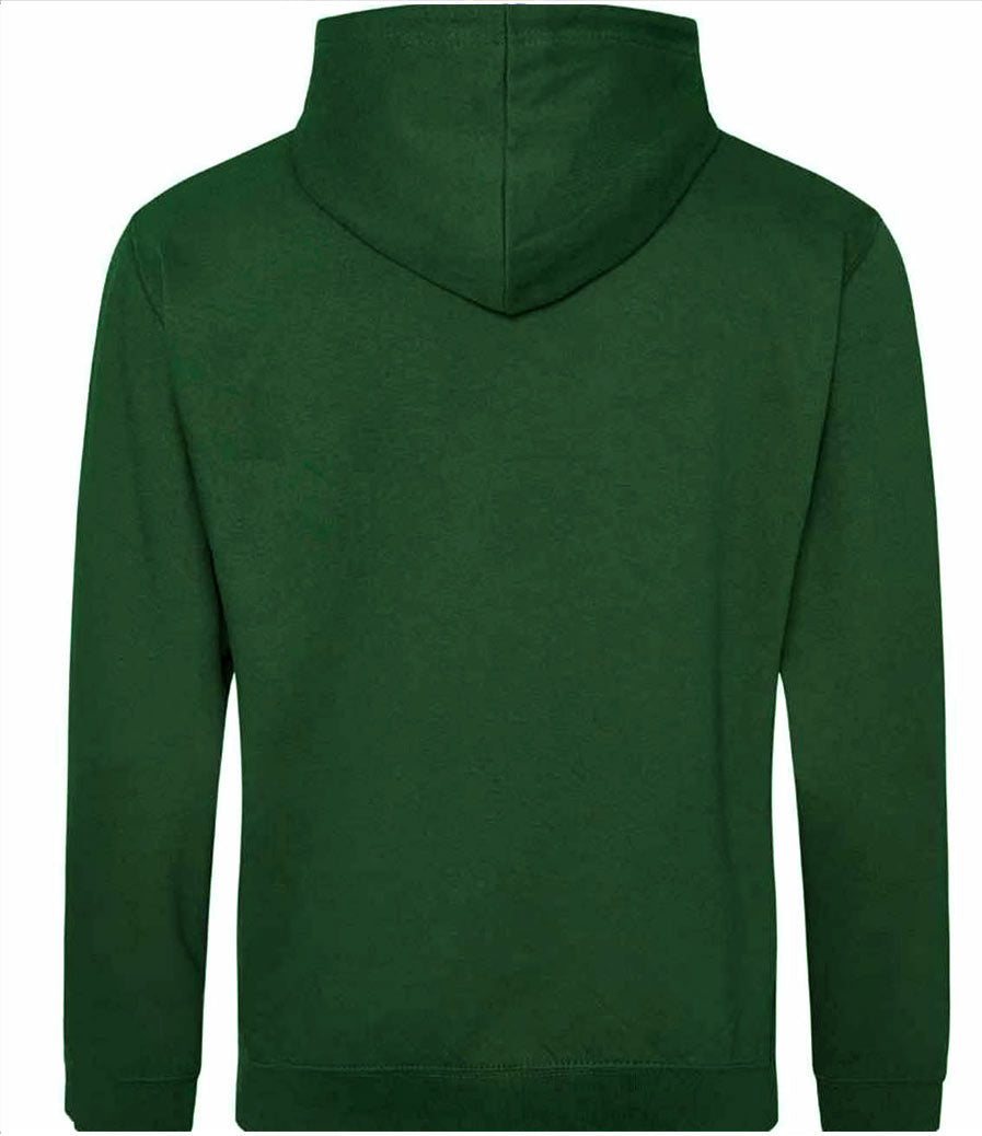 Co-op Academy Hillside Bottle Green Leavers Hoody (Back)