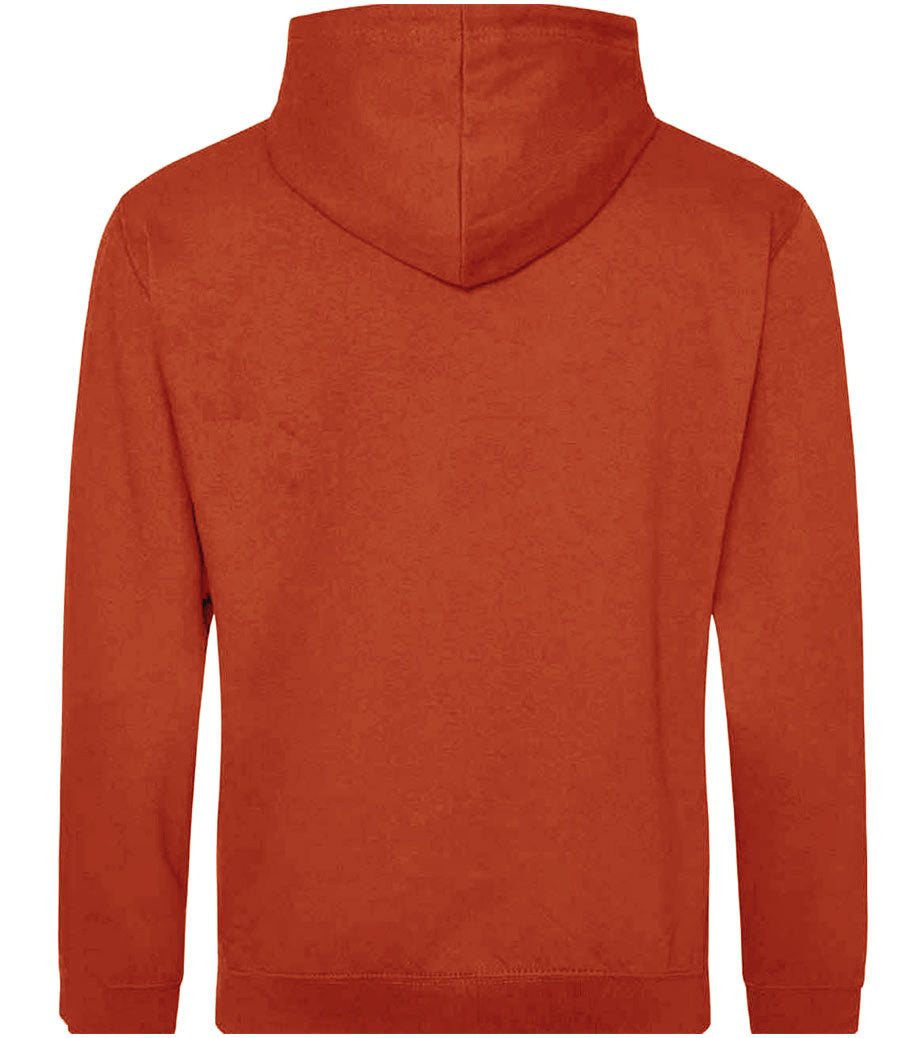 Bidston Village Red Leavers Hoody Back