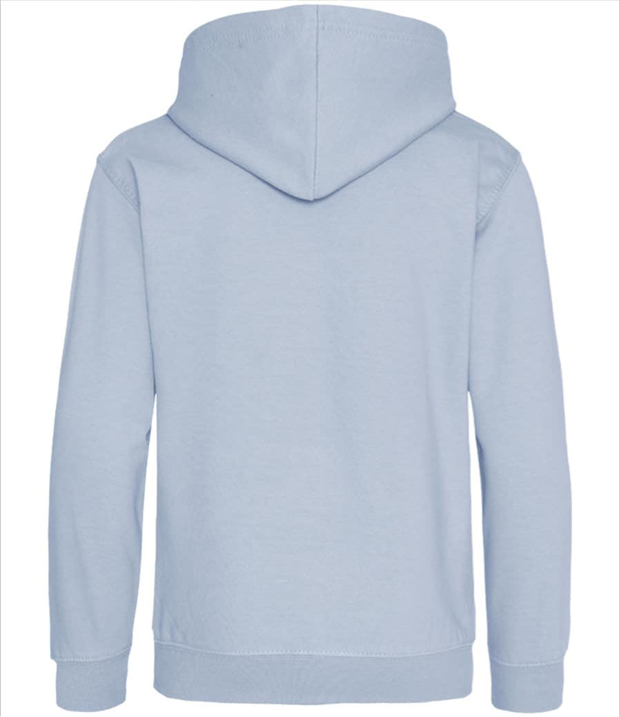 Co-op Academy Hillside Sky Blue Leavers Hoody (Back)