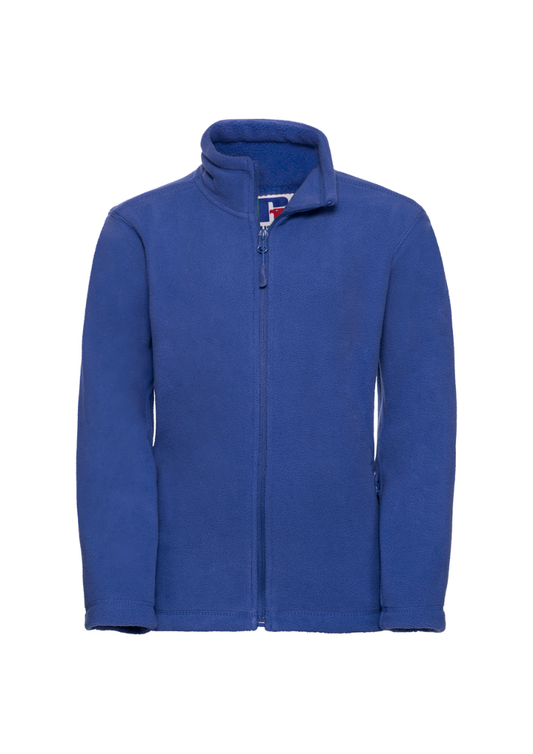 Blue Fleece with Priory Primary School Logo Embroidered on