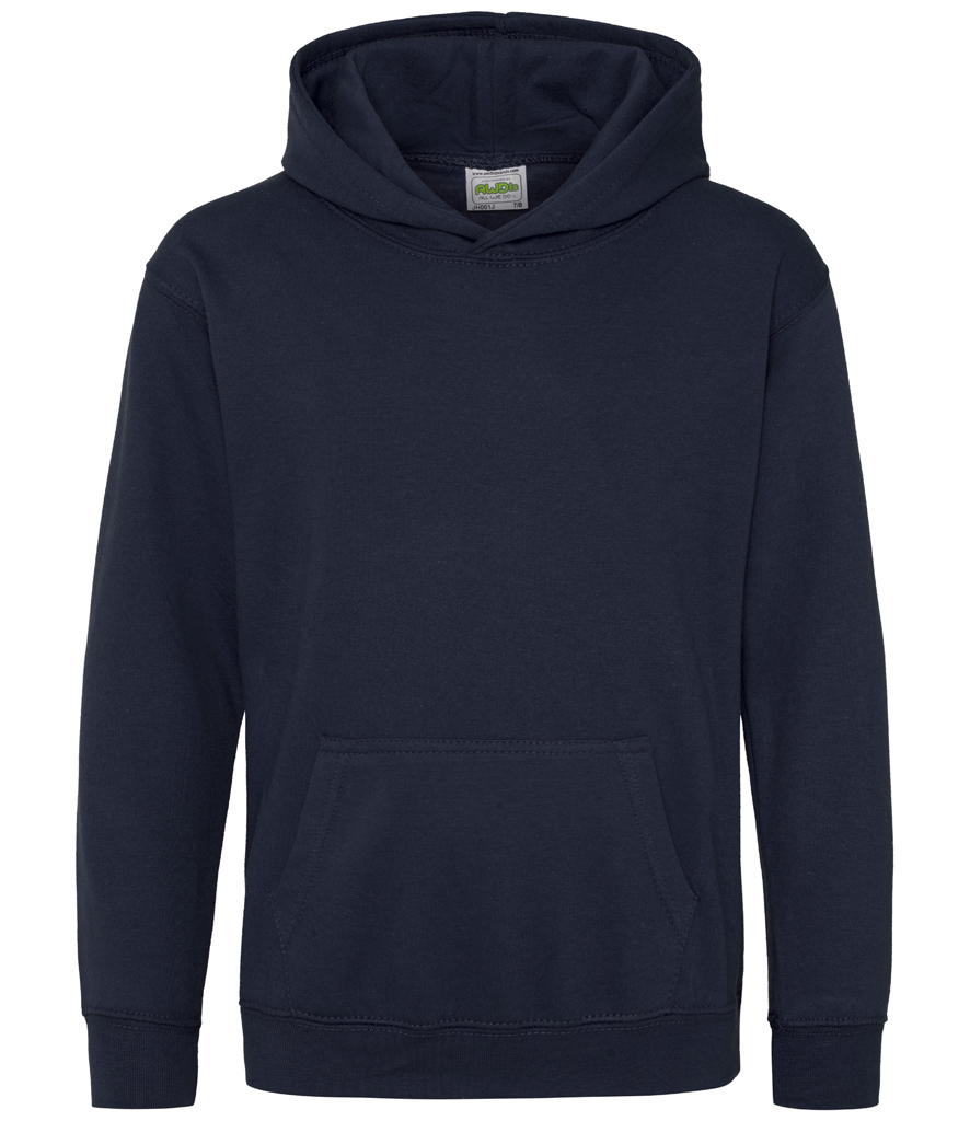 Navy Hoody with Hayfield School Logo Embroidered on