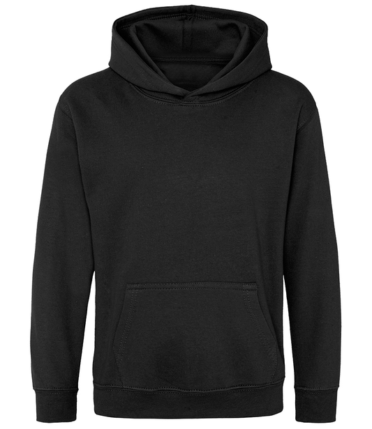 Black Hoody with Somerville Primary School Logo Embroidered on