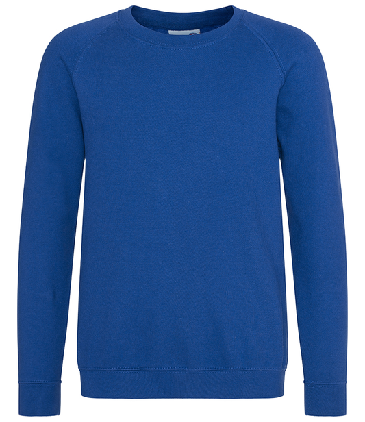 Blue Jumper with Stanley Primary School Logo Embroidered on