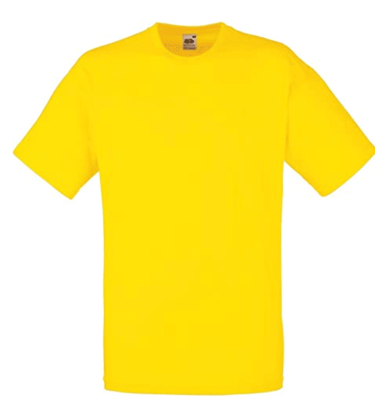 Yellow PE Top with Thingwall Primary School Logo Embroidered on [Saxons]