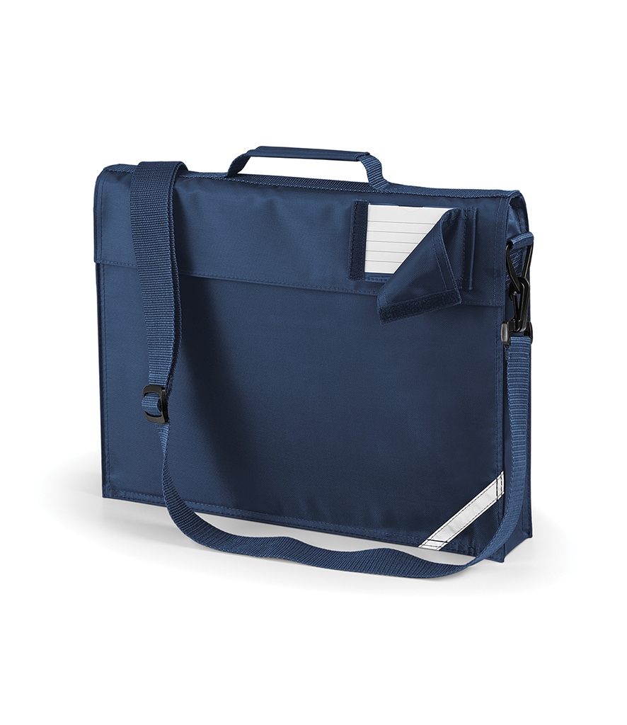 Foxfield High School Navy Satchel