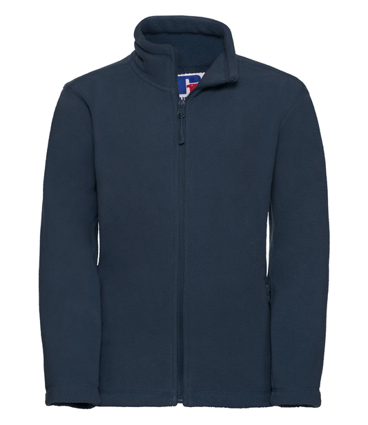 Navy Fleece with Holy Cross Catholic Primary School Logo Embroidered on