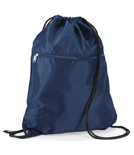 Navy Drawstring PE Bag 